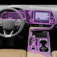 Proteção Premium para Interior Lexus NX 2022-2023: Filme TPU Anti-Risco para Console e GPS - imagem 2