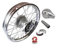 Roda Traseira Completa NXR Bros 125, 150 e 160 - Raio 4mm Reforçado - imagem 1
