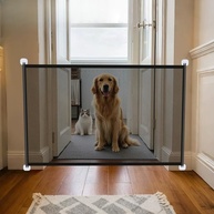 Tela Protetora de Segurança para Bebês e Pets – Grade Portátil em Nylon Resistente 182x76cm - imagem 1