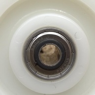 Roda em Nylon Puro 4" com Rolamento de Esfera: Suporte Robusto de 170Kg - Master Roll - imagem 3
