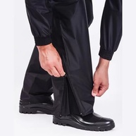 Conjunto de capa de chuva masculina em nylon preto, Vértice - imagem 4