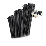 Kit 300 Unidades Cinta Abraçadeira Nylon 15cm, 20cm, 30cm x 3,6mm - Preta Reforçada e Proteção UV - imagem 1