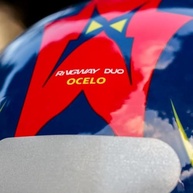 Capacete Nzi Ringway Duo Ocelo Azul/Amarelo/Neon - Estilo e Segurança para Sua Pilotagem - imagem 4