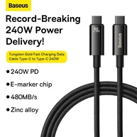 Baseus 240W: O Cabo USB-C Super-Rápido - imagem 2