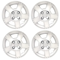 Kit 4 Calotas Aro 14 Prata - Fiesta Hatch/Sedan 2008-2010: Renove o Visual! - imagem 1