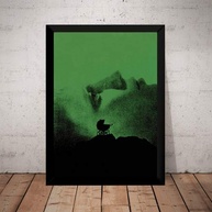 Quadro Decorativo Filme O Bebê de Rosemary - Arte de Cinema para Fãs de Suspense e Terror - imagem 1