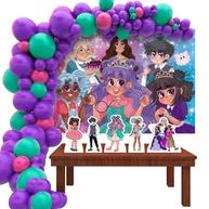 Kit Decoração Temático Festa Infantil O Diário de Uma Princesa Desastrada - Painel + Displays Personalizados - imagem 1