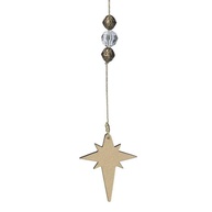 Adorno de Porta Natalino Sagrada Família em MDF - Decoração Religiosa Elegante para o Natal - imagem 2