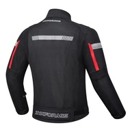 Jaqueta de motocicleta masculina, malha blindada CE para o verão, equipamento de proteção respirável para motociclismo - imagem 5
