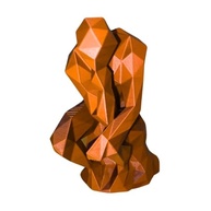 Estátua O Pensador em Design Geométrico Moderno - Peça Decorativa Preta para Ambientes Sofisticados - imagem 4