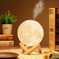 Umidificador Aromatizador com Luminária Lua Cheia | Melhore o Ar e o Sono com Estilo - imagem 3