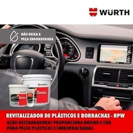 Revitalizador Plástico e Borracha Wurth RPW 100g: Restaure o Brilho do Seu Carro! - imagem 3