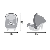 Bebê Conforto Burigotto Touring X Bege: Segurança e Conforto para o Seu Pequeno - imagem 3