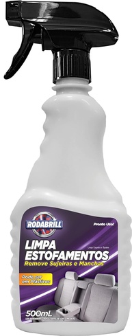 Rodabrill Limpa Estofamentos Multicor 500ml: Renove o Interior do Seu Veículo! - imagem 1