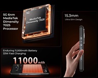 OUKITEL WP55: O Smartphone Robusto e Slim que Você Precisa! - imagem 2