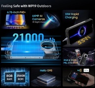 OUKITEL WP19: O Robusto 4G com Bateria Infinita! - imagem 2
