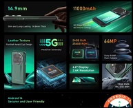 OUKITEL WP39: O 5G à Prova de Tudo! - imagem 2