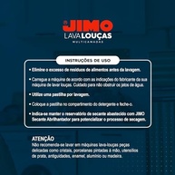 JIMO Lava Louças Multicamadas - Detergente Concentrado com O2 e Enzimas para Máquinas de Lavar Louças com Brilho e Proteção - imagem 1