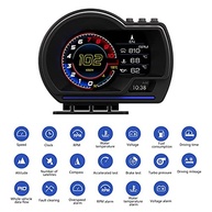 HUD P6 OBD+GPS: Display Inteligente para Carros - Visão Clara e Direção Segura - imagem 4