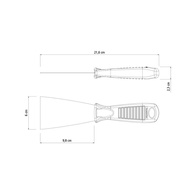 Espátula Flexível Tramontina 6cm: Sua Aliada na Obra! - imagem 2