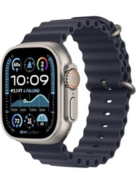 Pulseira masculina BHUIJIC Ocean para Apple Watch Ultra 49 mm, 45 mm, 44 mm, 42 mm, de silicone, ajustável, fivela de metal, p/ Apple Watch Ultra 2, iWatch Ultra séries 9, 8, 7, 6, 5, 4, 3, 2, 1, SE - imagem 2