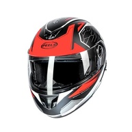 Capacete Peels U-rb2 Ocean Escamoteável Preto Fosco e Vermelho - Segurança e Estilo na Sua Pilotagem - imagem 4