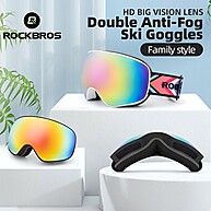 Óculos de Esqui ROCKBROS: Visão Clara na Neve! - imagem 1