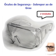 Óculos de Proteção Hospitalar: Kit com 2 Unidades - imagem 1