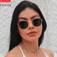 Óculos de Sol Redondo: Estilo Vintage e UV400 - imagem 1