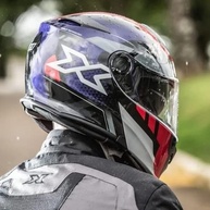 Capacete X11 Turner Prisma Articulado: Segurança e Estilo com Viseira Fumê e Óculos Interno - imagem 4