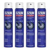 Ozium Desinfetante de Ar Carbono Preto: Elimine Odores e Higienize com Poder (Pacote com 4) - imagem 1