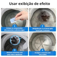 KINZIN Kit 36 Pastilhas de Limpeza para Máquina de Lavar - Elimine Odores e Resíduos com Facilidade - imagem 4