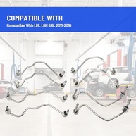 Conjunto Linha Injetor Combustível Duramax 6.6L Diesel LML LGH 2011-2016 GM Chevrolet OEM 12670460 - imagem 5