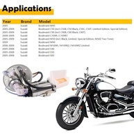 Conjunto Bomba Combustível Suzuki Boulevard M50 C90 M90 S40 S50 S83 (2005-2009) - Peça OEM 15100-39G00 - imagem 4