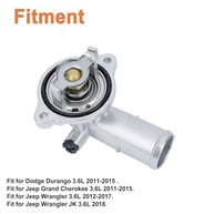Conjunto de Caixa de Termostato em Alumínio - Substituição OEM para Dodge Durango, Grand Cherokee e Wrangler - imagem 4
