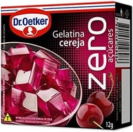 Dr.Oetker Dr. Oetker Gelatina Em Pó Zero Sabor Cereja Sobremesa Com Sabor E Consistência Deliciosa Fácil De Fazer 12G - imagem 2