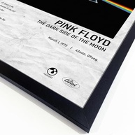 Quadro Álbum Spotify The Dark Side of the Moon - Pink Floyd - 40x60cm | Impressão Premium em Vinil com Moldura de Madeira - imagem 4
