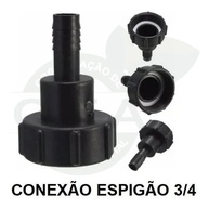 Conexão Adaptador Espigão 2" x 3/4" para Container IBC 1000L - Ofa - imagem 4