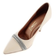 Scarpin Vizzano Strass: Elegância em Branco Off - imagem 2
