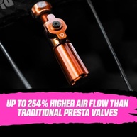 Válvulas Muc-Off Big Bore Híbridas Iridescentes 35mm: Fluxo de Ar Revolucionário para Sua Bike Tubeless - imagem 5