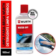 Water Off Wurth 100ml - Limpeza Profunda para Espelhos, Lentes e Para-Brisa - imagem 3