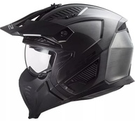 Capacete LS2 Off Road 606 Drifter Jeans Titanium com Óculos Interno - Segurança e Estilo - imagem 4