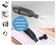 Mini Aspirador de Pó Portátil USB: Limpeza Profissional para Seu Office e Cantos! - imagem 3