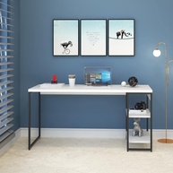 Escrivaninha com Estante Baixa 1,50m - Design Moderno e Funcional para Home Office - imagem 1