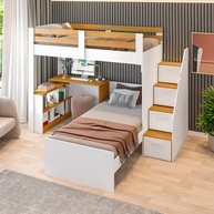 Beliche Solteiro com Escrivaninha Star Office - imagem 2