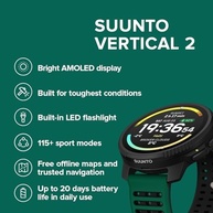SUUNTO Vertical 2: Relógio GPS Esportivo AMOLED com 20 Dias de Bateria e Mapas Offline - imagem 3