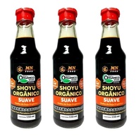 Kit 3X: Shoyu Ogânico Suave MN Food 150ml - imagem 2