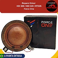 Reparo de Driver HDI-300/320: Kit 4x Force One 8 Ohms - imagem 2