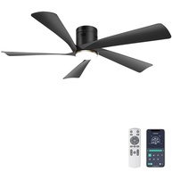 Ventilador de Teto Ohniyou 52" com Luz e Controle por App – CC Silencioso, Reversível e Moderno - imagem 1
