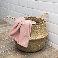 Cesto de Seagrass 32cm Natural com Alças - Oikos - imagem 2